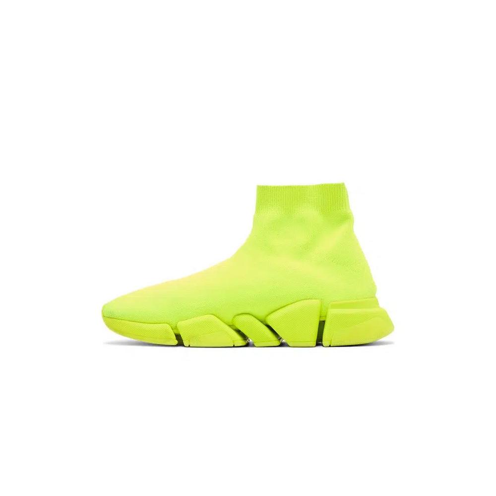 Кроссовки Balenciaga Speed 2 Trainer Knit 'Fluo Yellow' 3