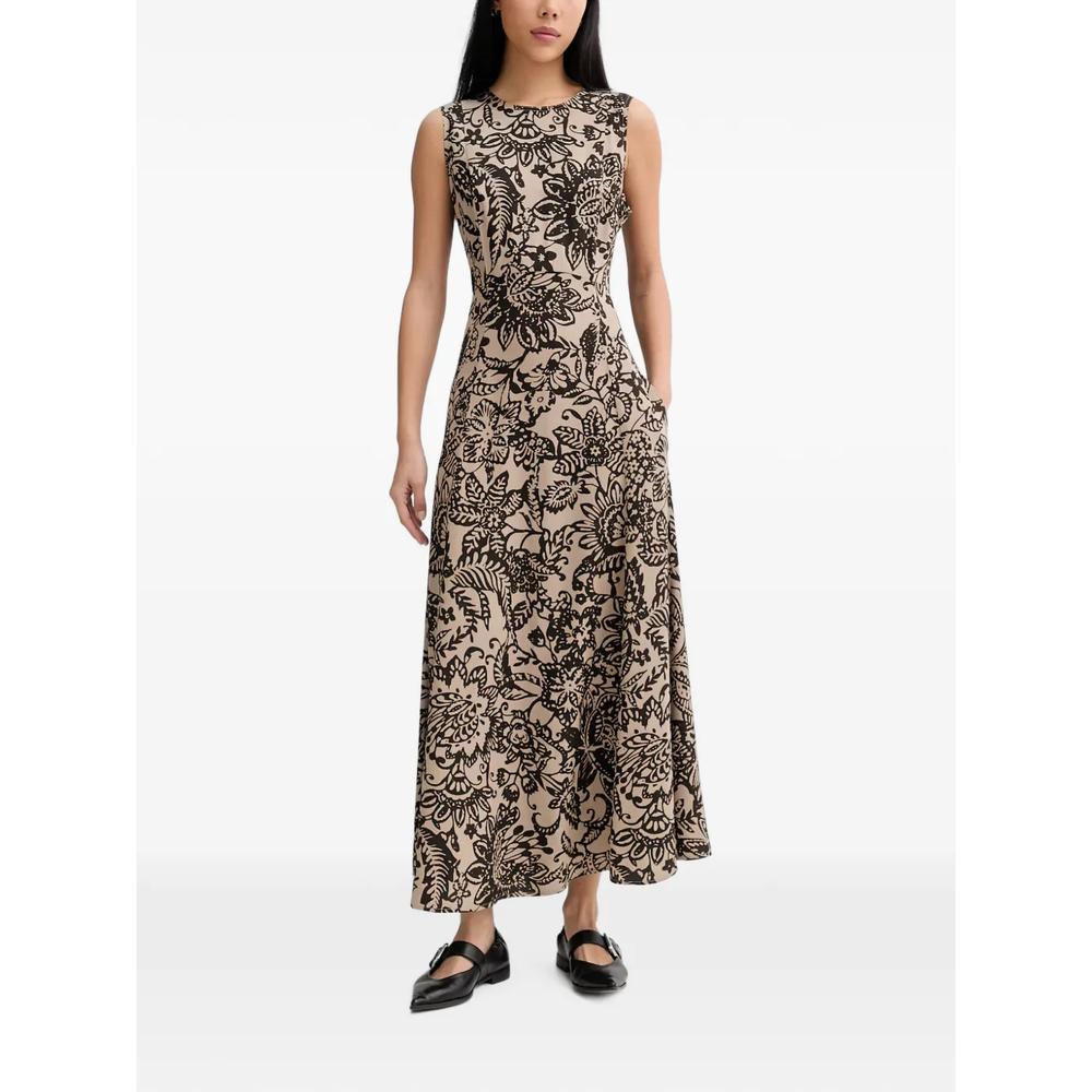 floral-print sleeveless maxi dress 1