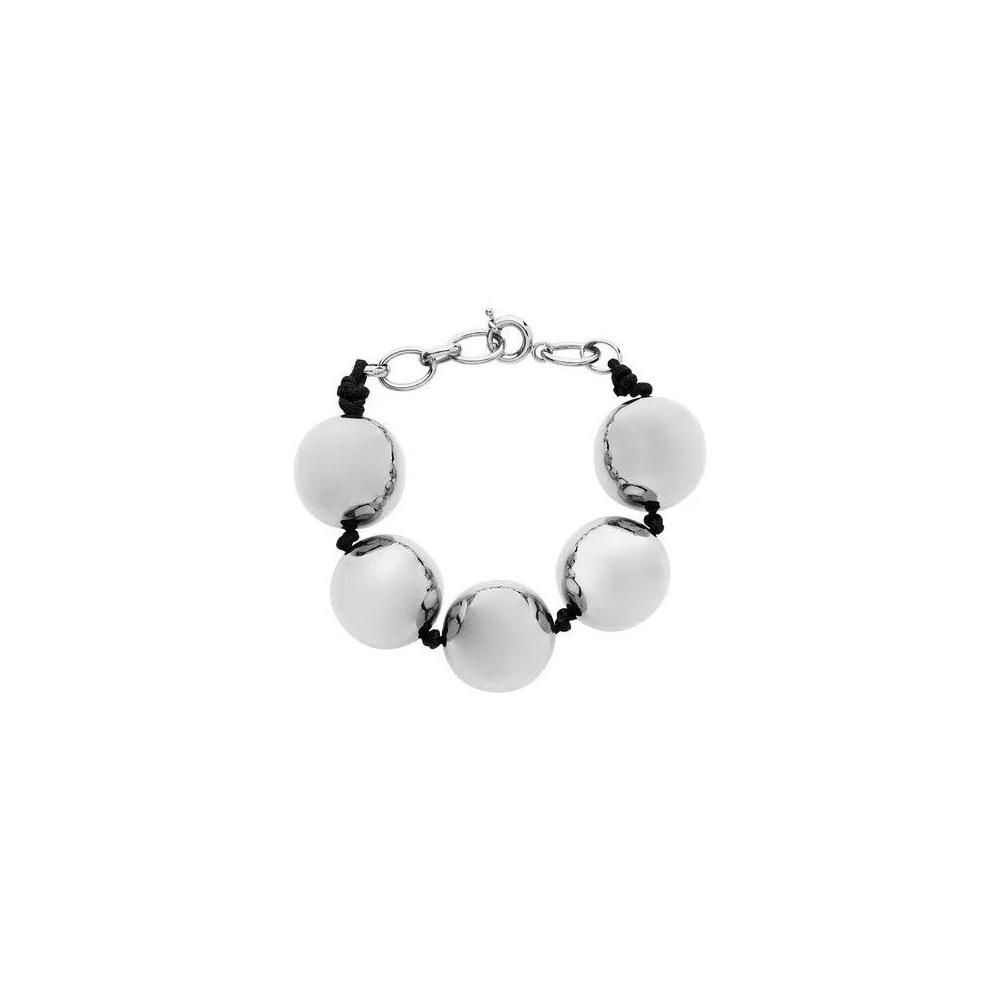Браслеты D'heygere XL Ball Bracelet 'Silver/Black' 1
