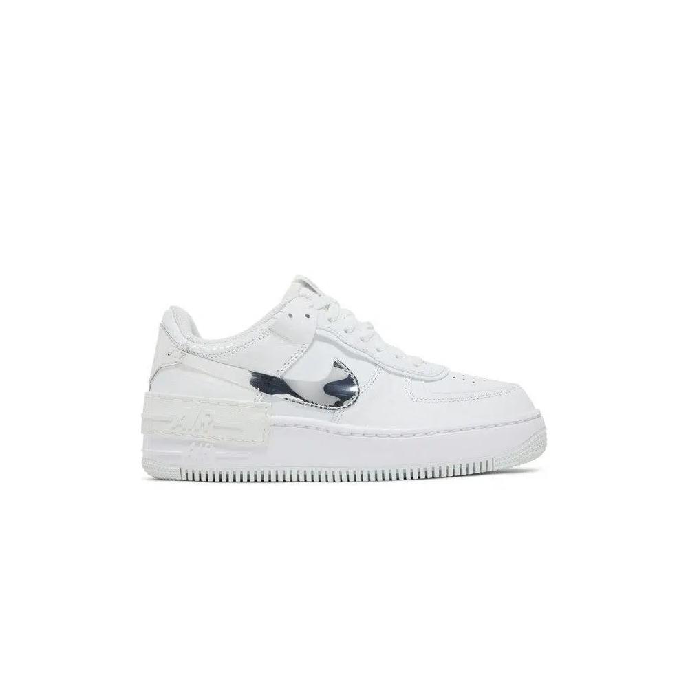 Кроссовки Nike Wmns Air Force 1 Shadow 'White Metallic Silver' 1