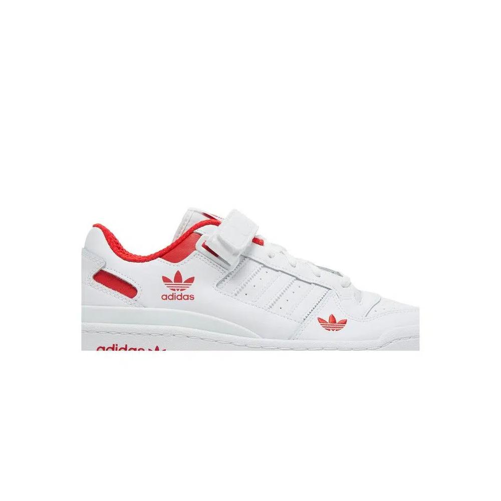 Кроссовки adidas Forum Low 'Cloud White Red' 2
