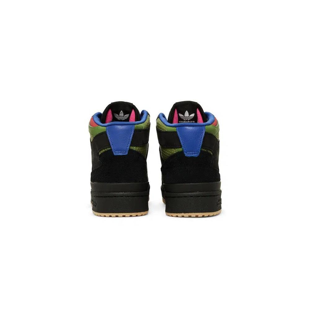 Кроссовки Hebru Brantley x adidas Forum Mid RT 'Frogboy' 6