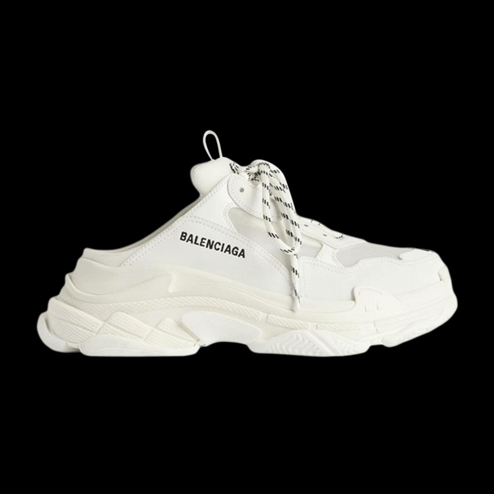 Мюли Balenciaga Wmns Triple S Mule 'Белый' 1
