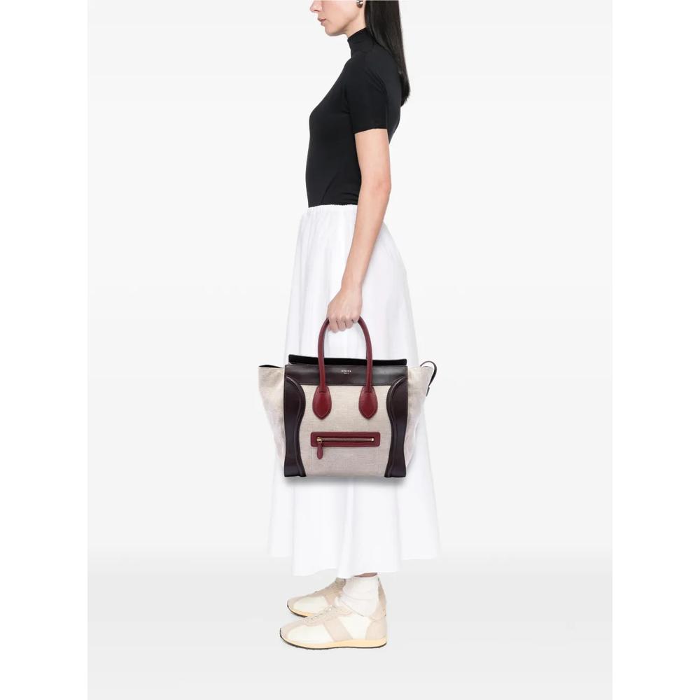 Сумка-тоут Mini Tricolor Canvas and Leather Luggage (2012 год) 2