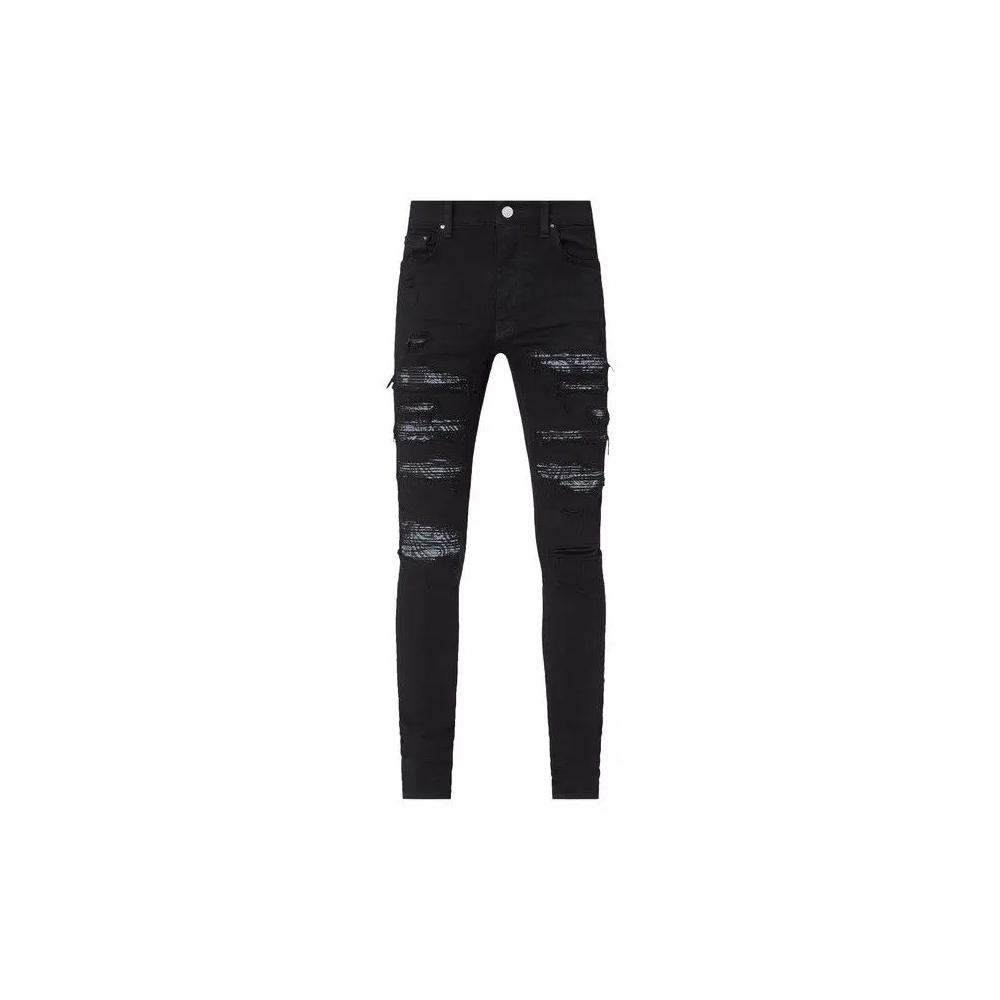 Джинсы Amiri Bandana Thrasher Jean «Black» 1