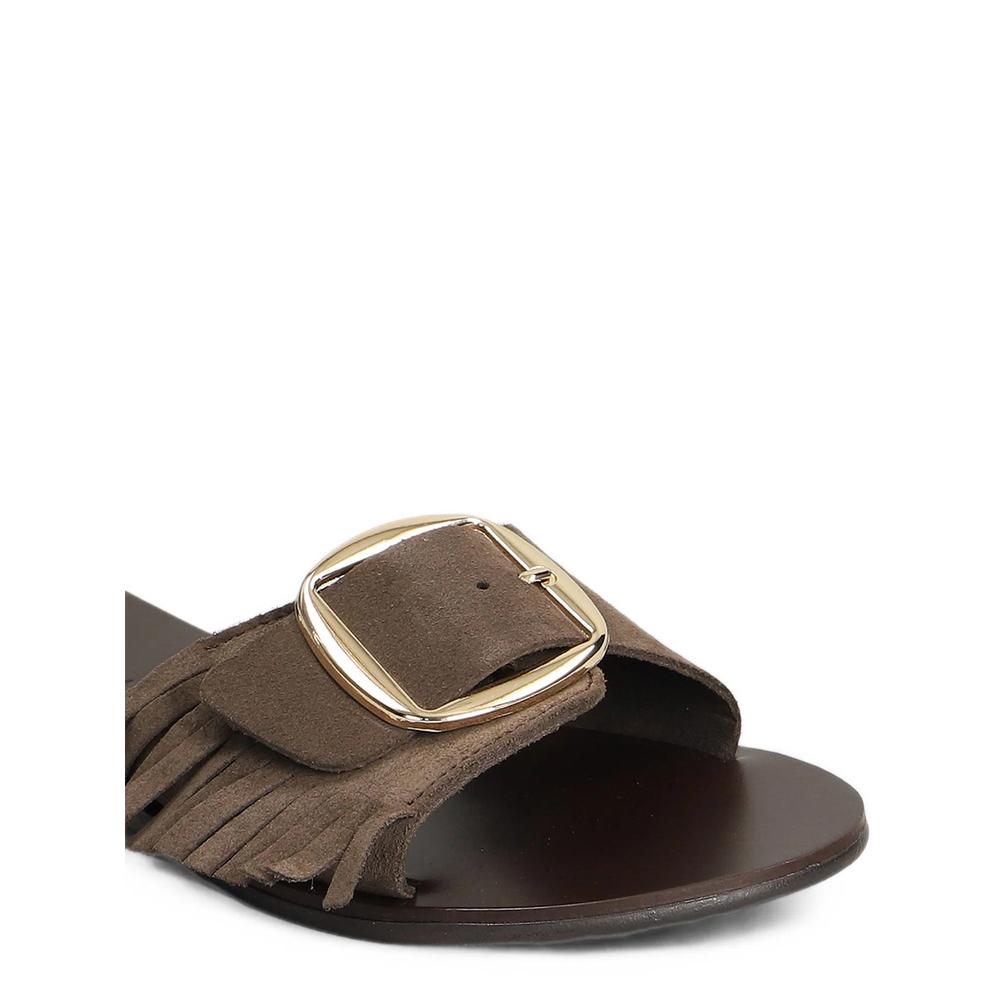 fringed buckle-fastening sandals 4