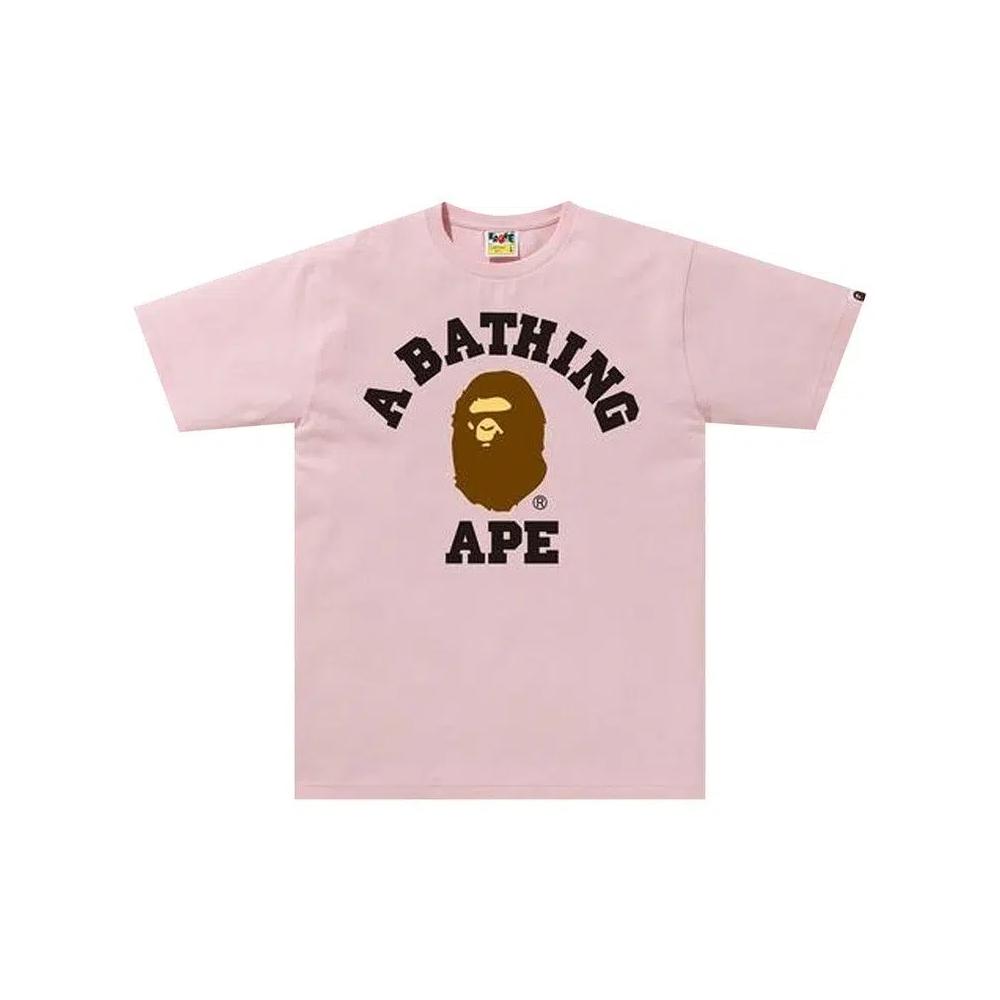 Футболки BAPE College 'Розовый' 1