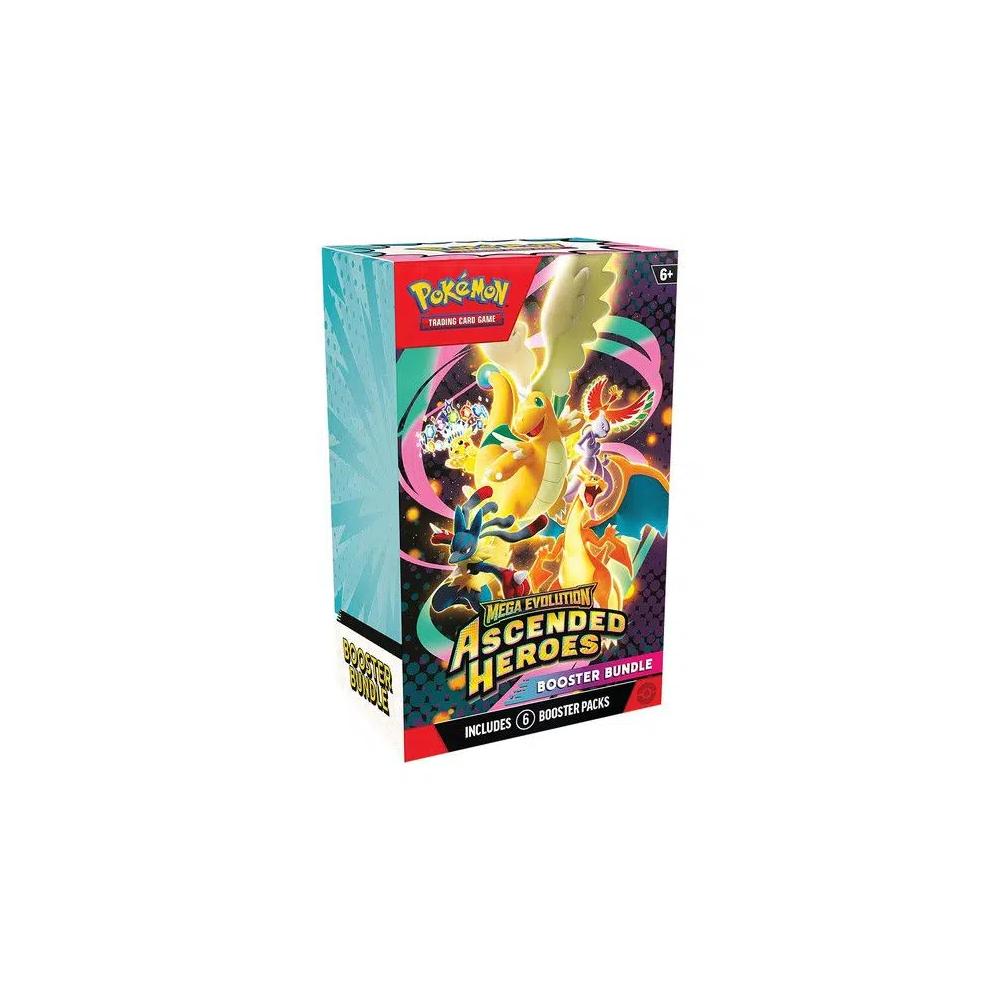 Коллекционные карты Pokémon Mega Evolution: Ascended Heroes Booster Bundle 1