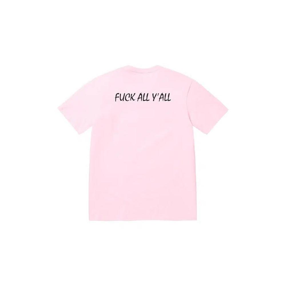 Футболки Supreme Split Tee 'Светло-розовый' 2