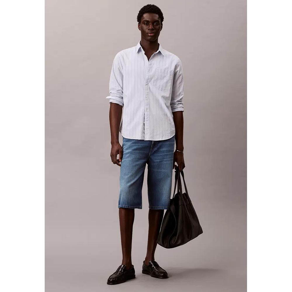 Свободные длинные джинсовые шорты - Calvin Klein Jeans 5