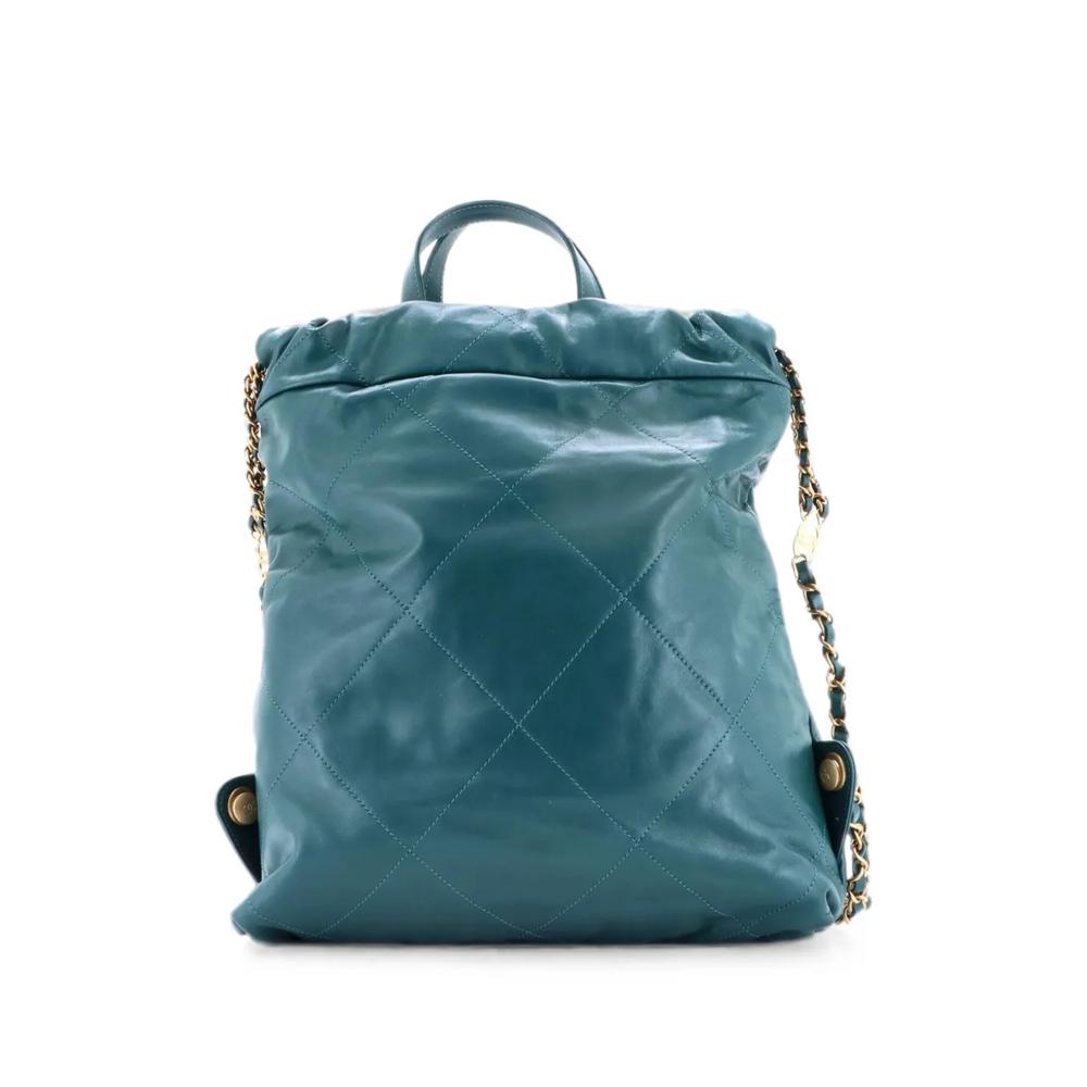Рюкзак 22 Chain Quilted Calfskin среднего размера 2