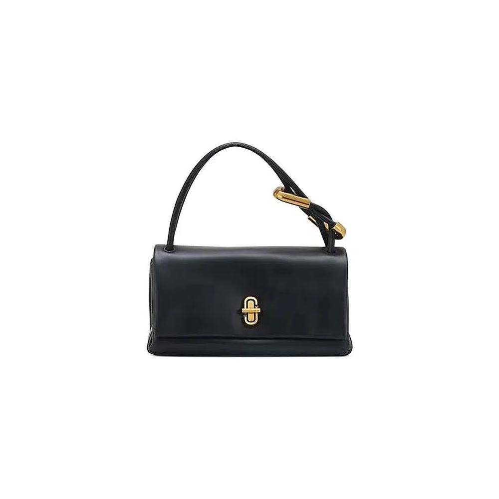 Сумки Top Handles Marc Jacobs The Mini Dual Top Handle Leather Bag «Black» 1