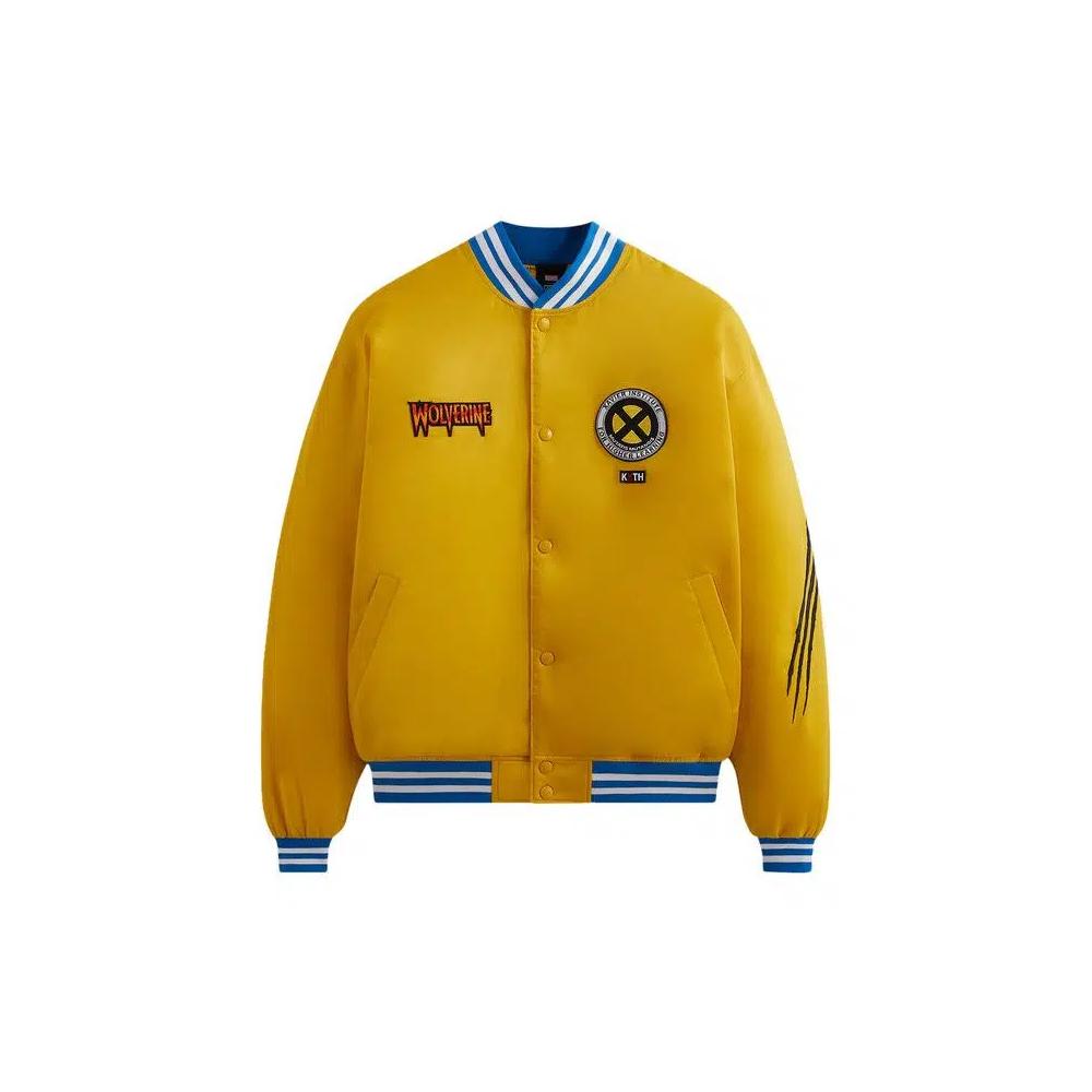 Бомберы Kith For X-Men Wolverine Satin Bomber Jacket 'Сила' 1