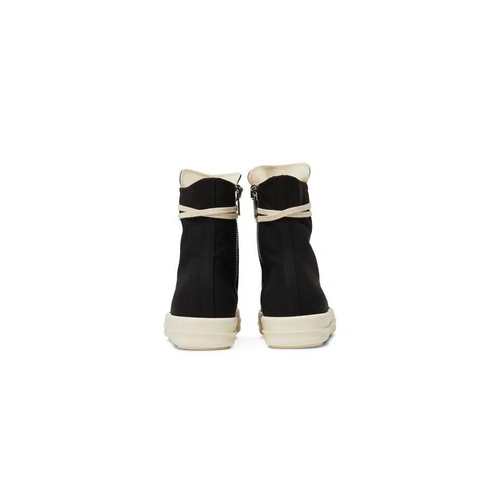 Кроссовки Rick Owens DRKSHDW Fogachine Cotton Nylon High 'Black Milk' 6