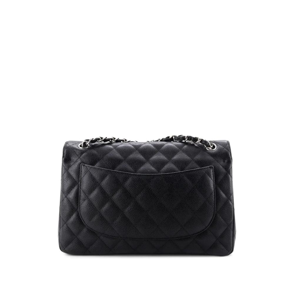 Сумка на плечо Classic Double Flap Bag Quilted Caviar Jumbo 2