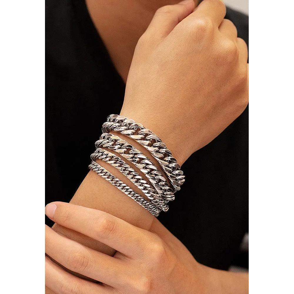 Мужской браслет из нержавеющей стали Cuban Link Chain 3