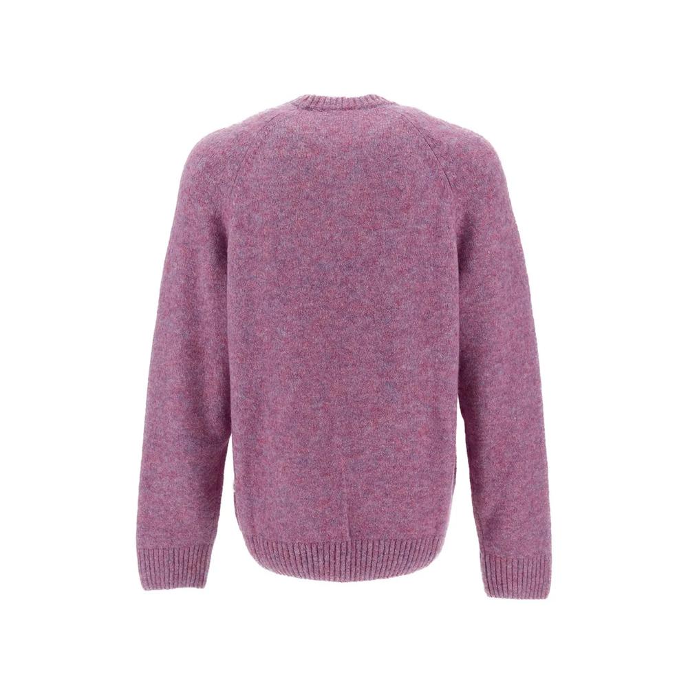raglan-sleeve knit sweater 2