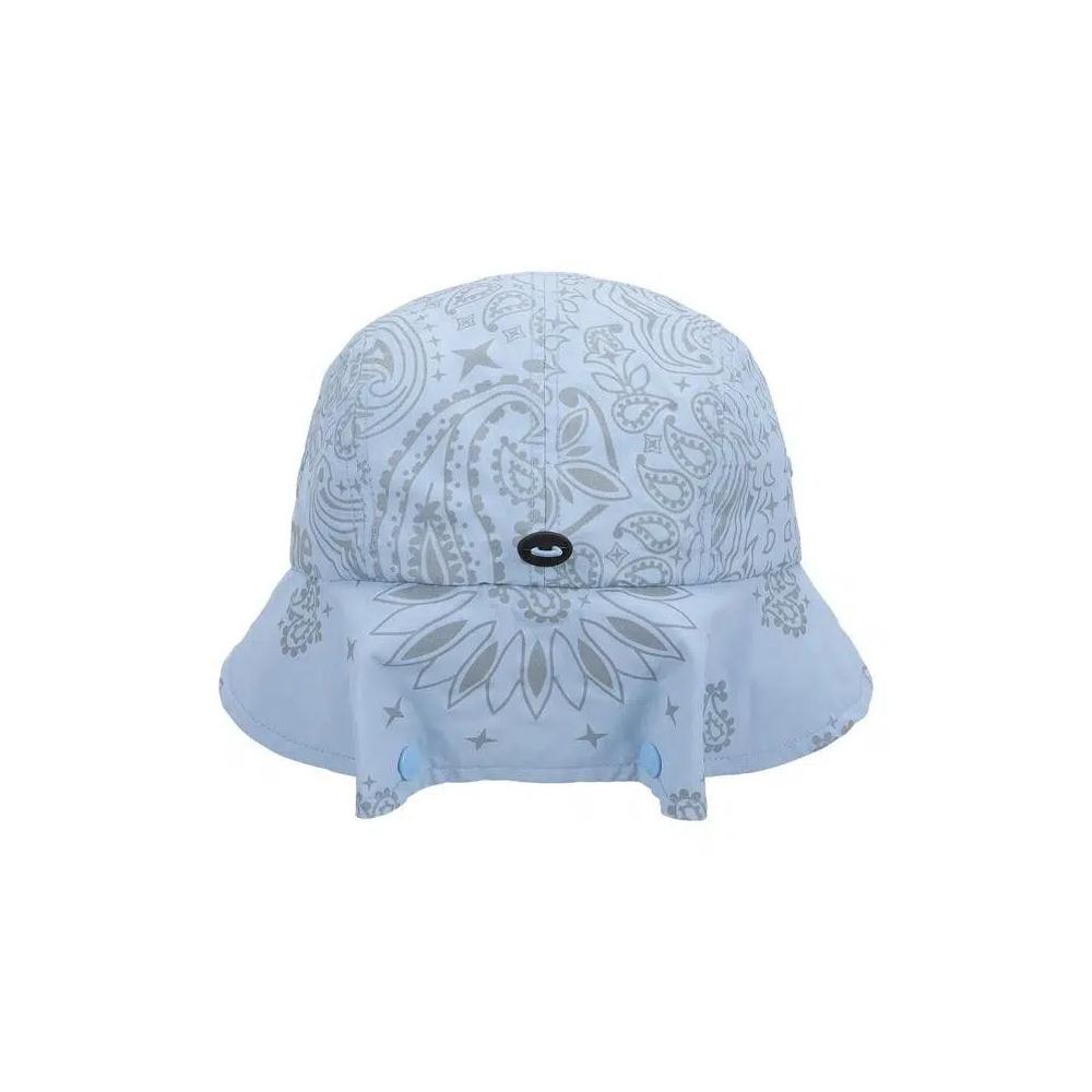 Кепки Supreme Reflective Bandana Sunshield Camp Cap 'Голубой' 2