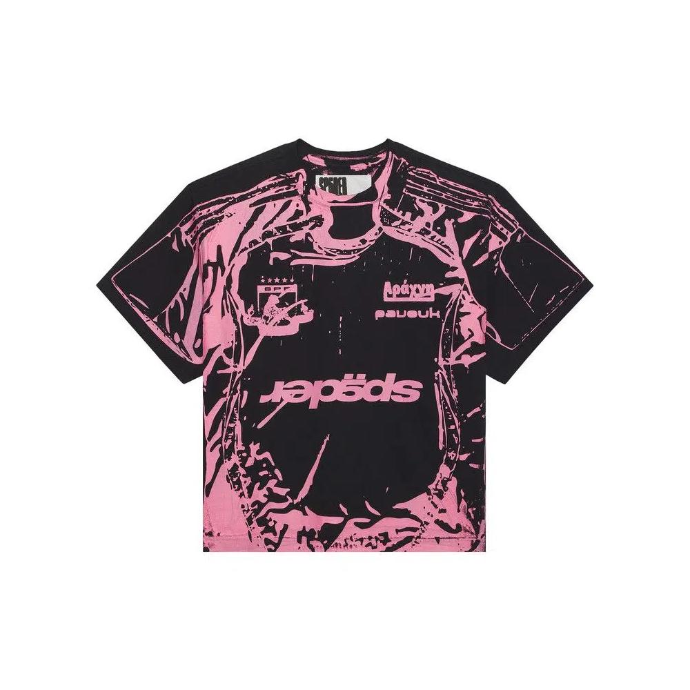 Футболки Sp5der Jersey Overprint Tee 'Black' 1