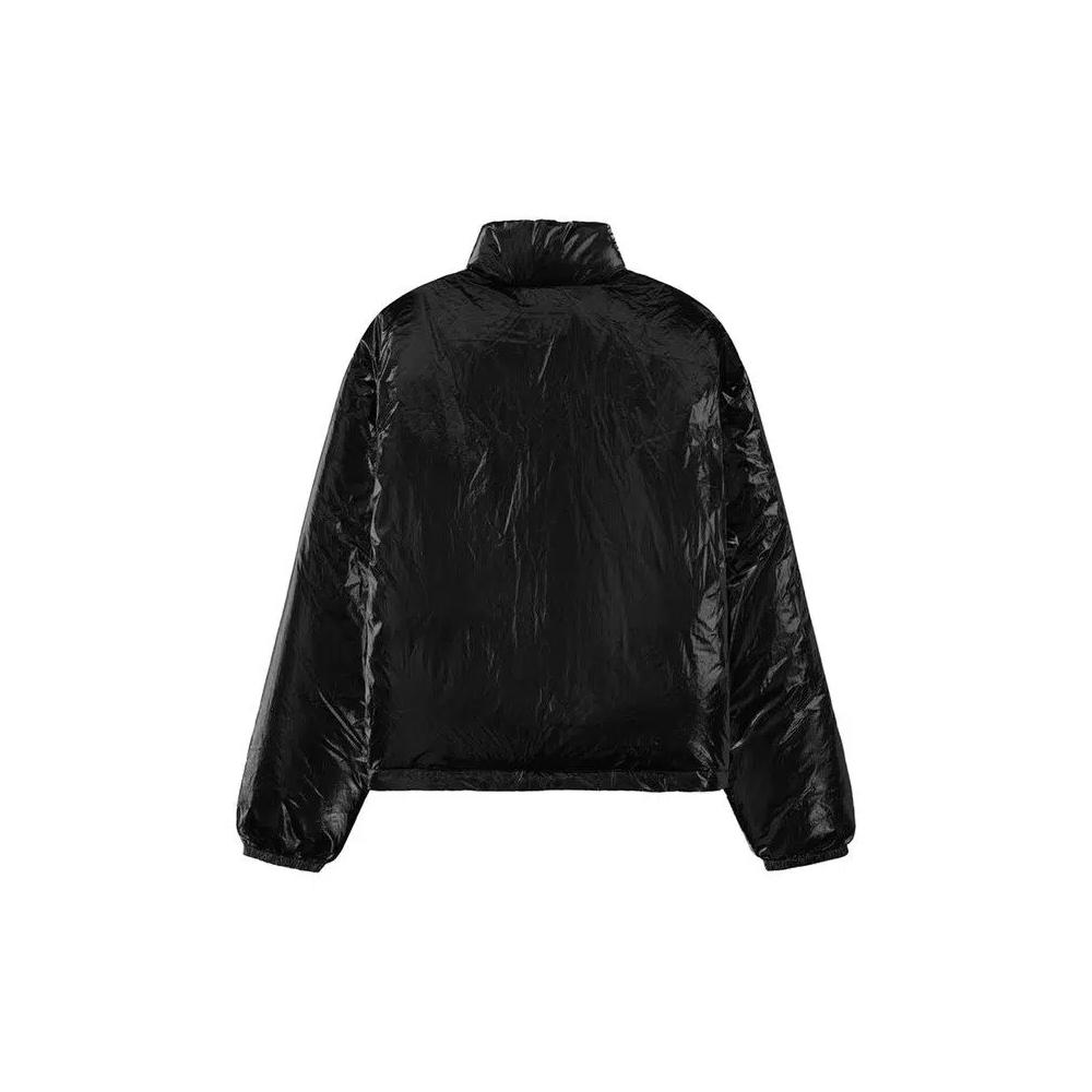 Пуховики Fear of God Essentials Ripstop Nylon Puffer Jacket 'Металлик Черный' 2
