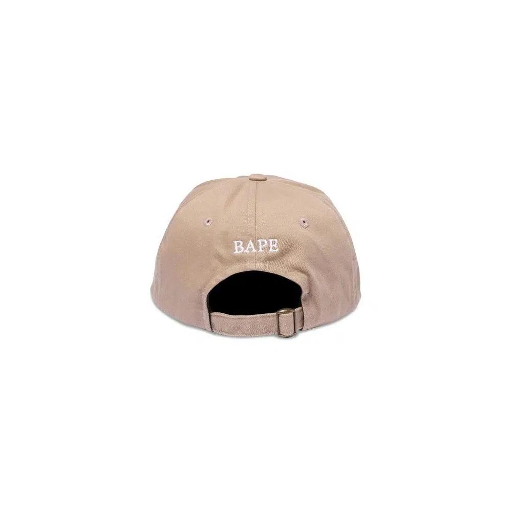 Бейсболки BAPE Ape Head One Point Panel Cap 'Beige' 2