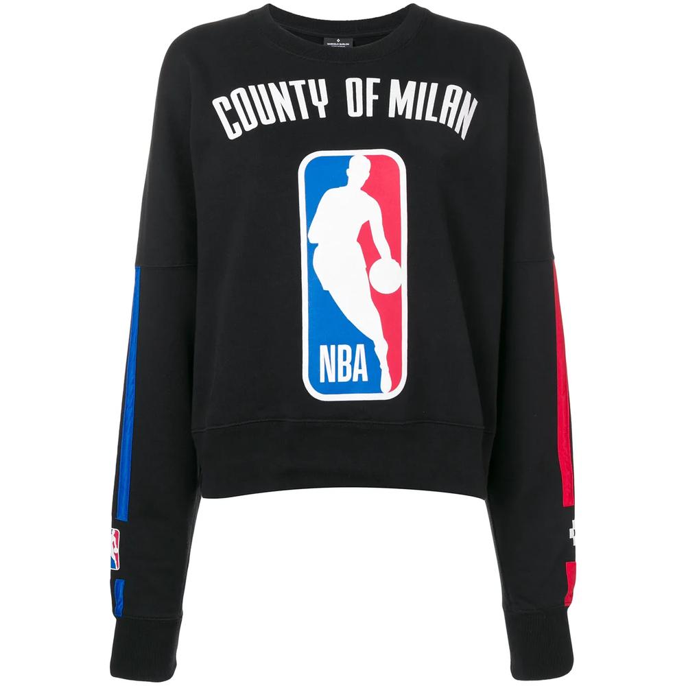 Толстовка Marcelo Burlon County of Milan X NBA с логотипом 1