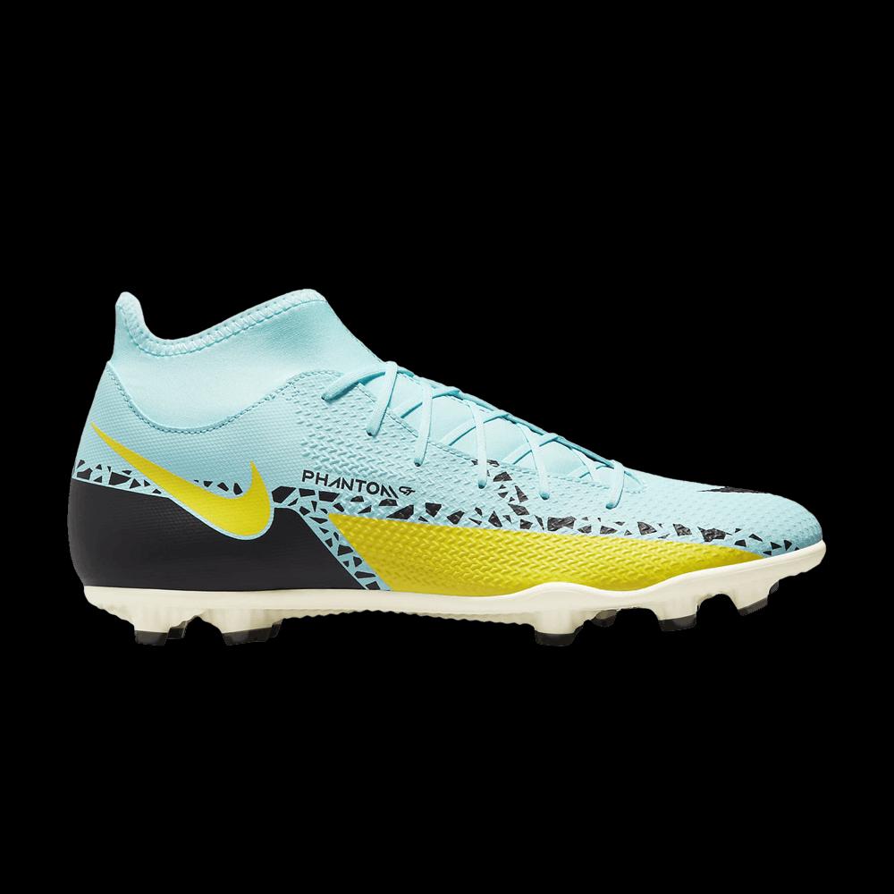 Шиповки Nike Phantom GT2 Club DF MG 'Glacier Ice Yellow Strike' 1