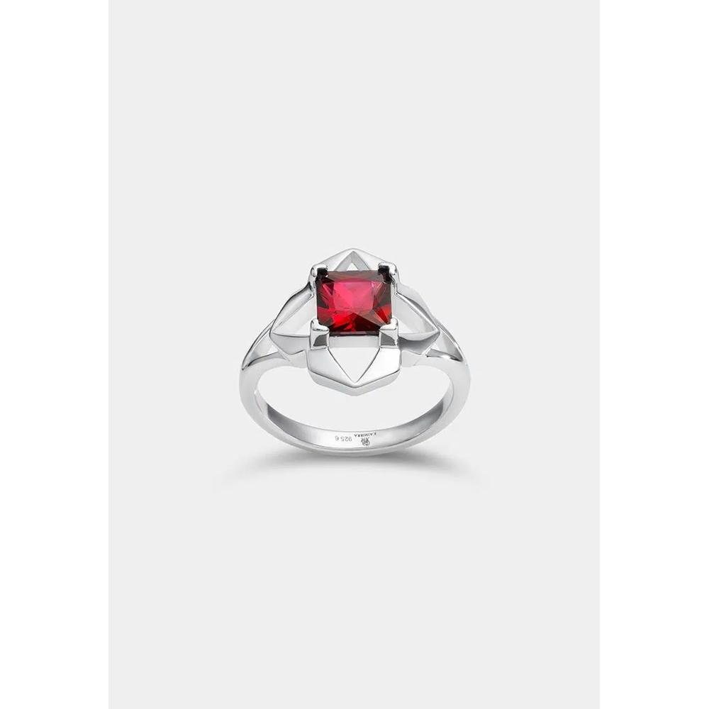Кольцо Liana Mirage Bold Red с корундом 1