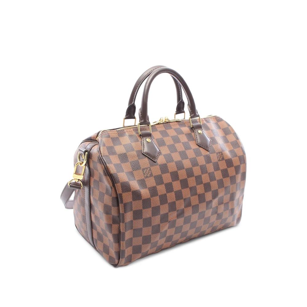 2014 Damier Ebene Speedy Bandouliere satchel bag 2