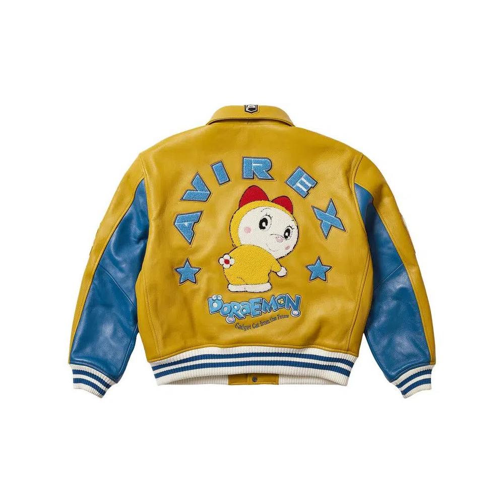 Верхняя одежда Palace x Doraemon Avirex Jacket «Yellow» 3