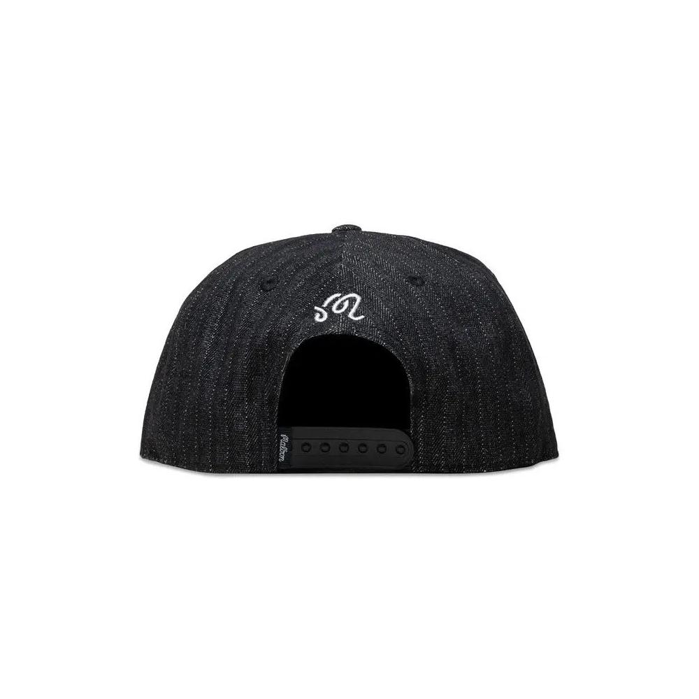 Кепки Malbon U Foreman Snapback 'Black Stone Washed Denim' 3