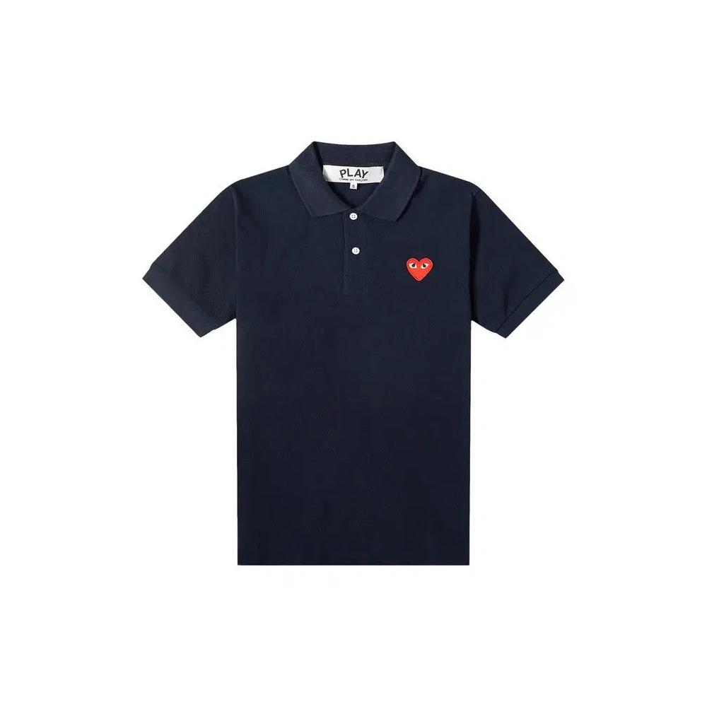 Поло Comme des Garçons PLAY Polo Shirt 'Navy' 1