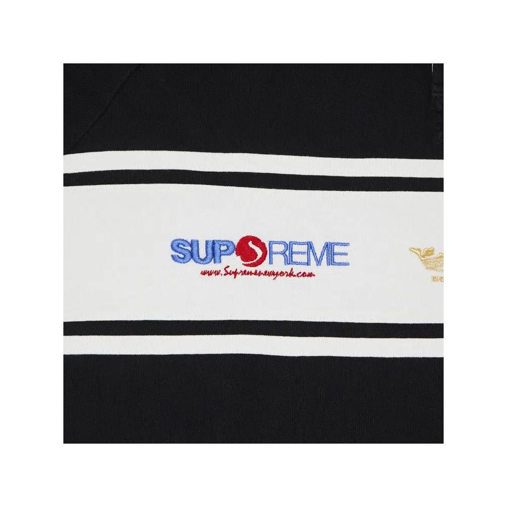 Поло Supreme Chest Stripe Rugby 'Black' 3