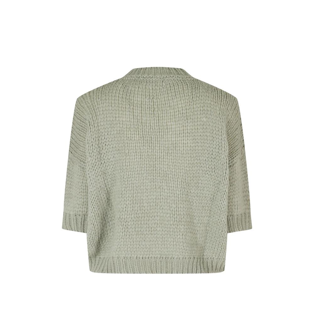 Maglia Girocollo chunky-knit short-sleeve jumper 2