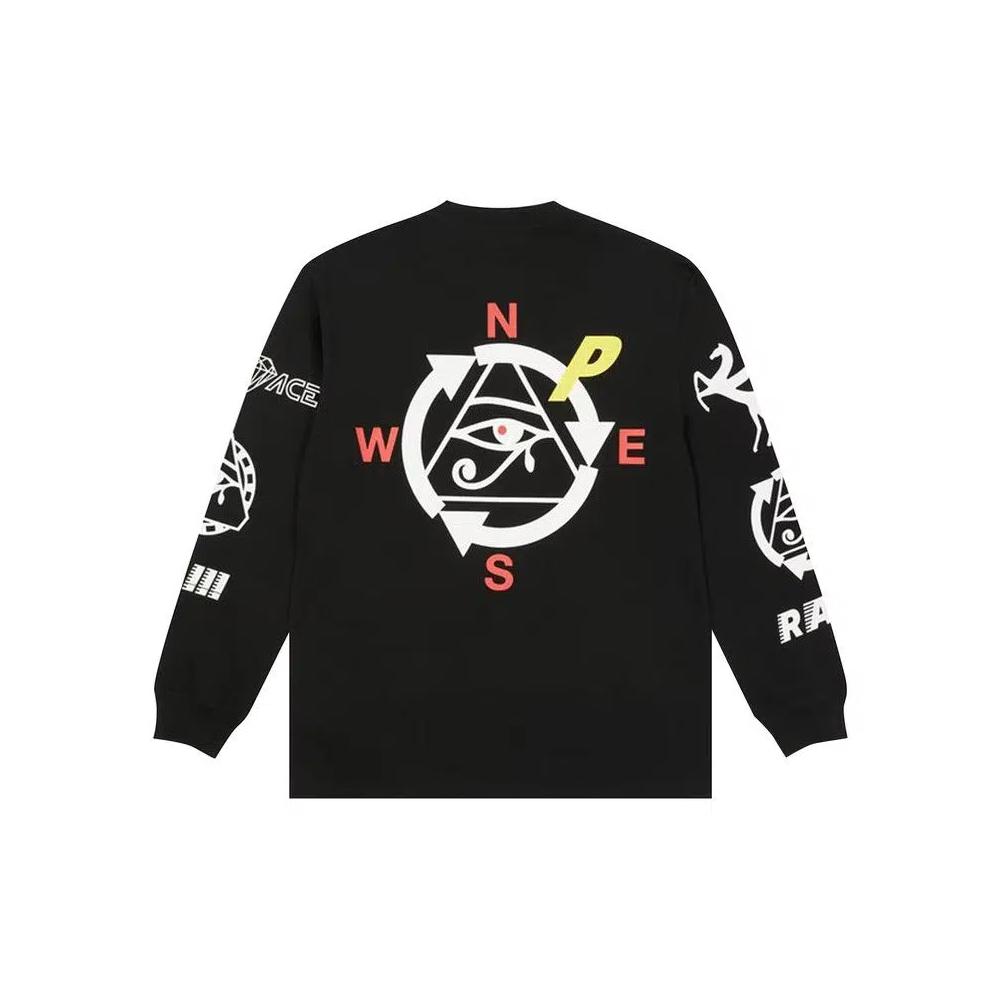 Футболки Palace Ra Long-Sleeve 'Черный' 2
