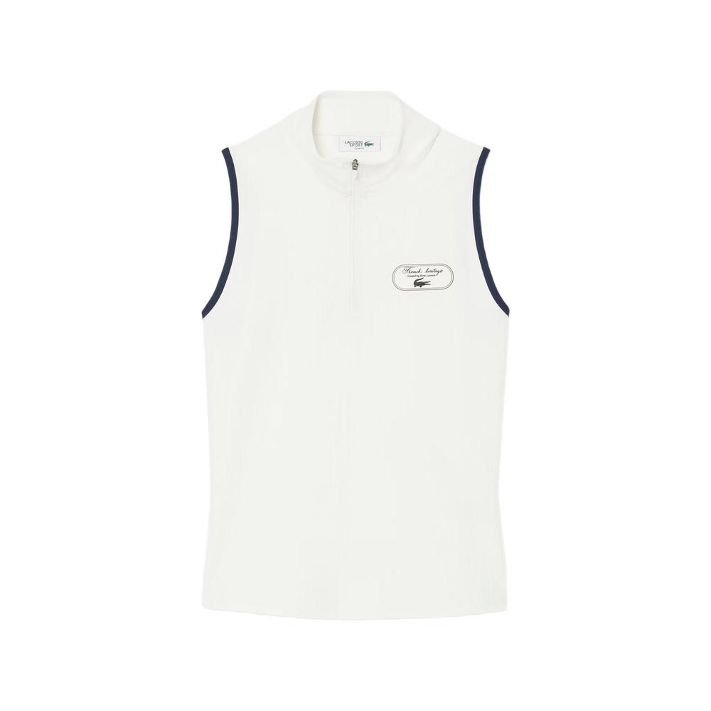 Tennis Heritage sleeveless quarter-zip tank top 2