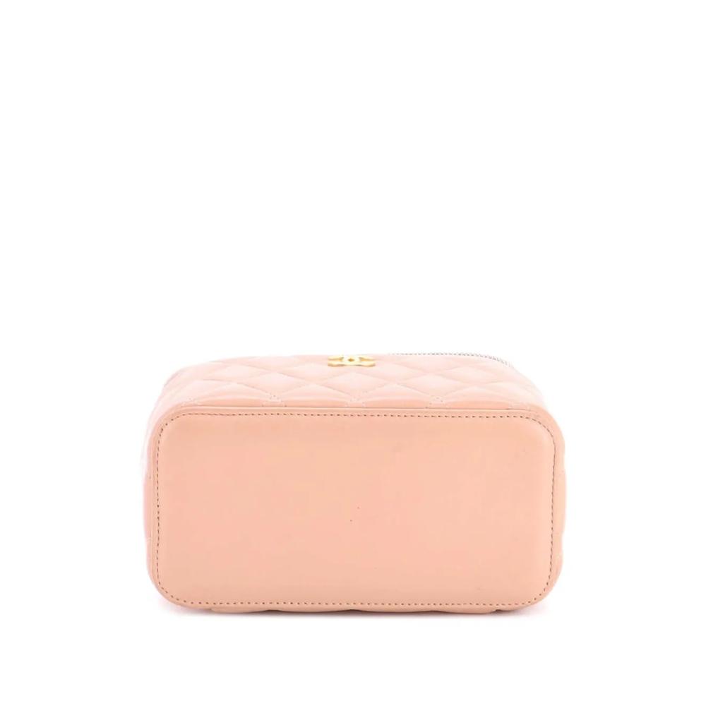 Маленькая сумка через плечо Classic Top Handle Vanity Case с цепочкой 2
