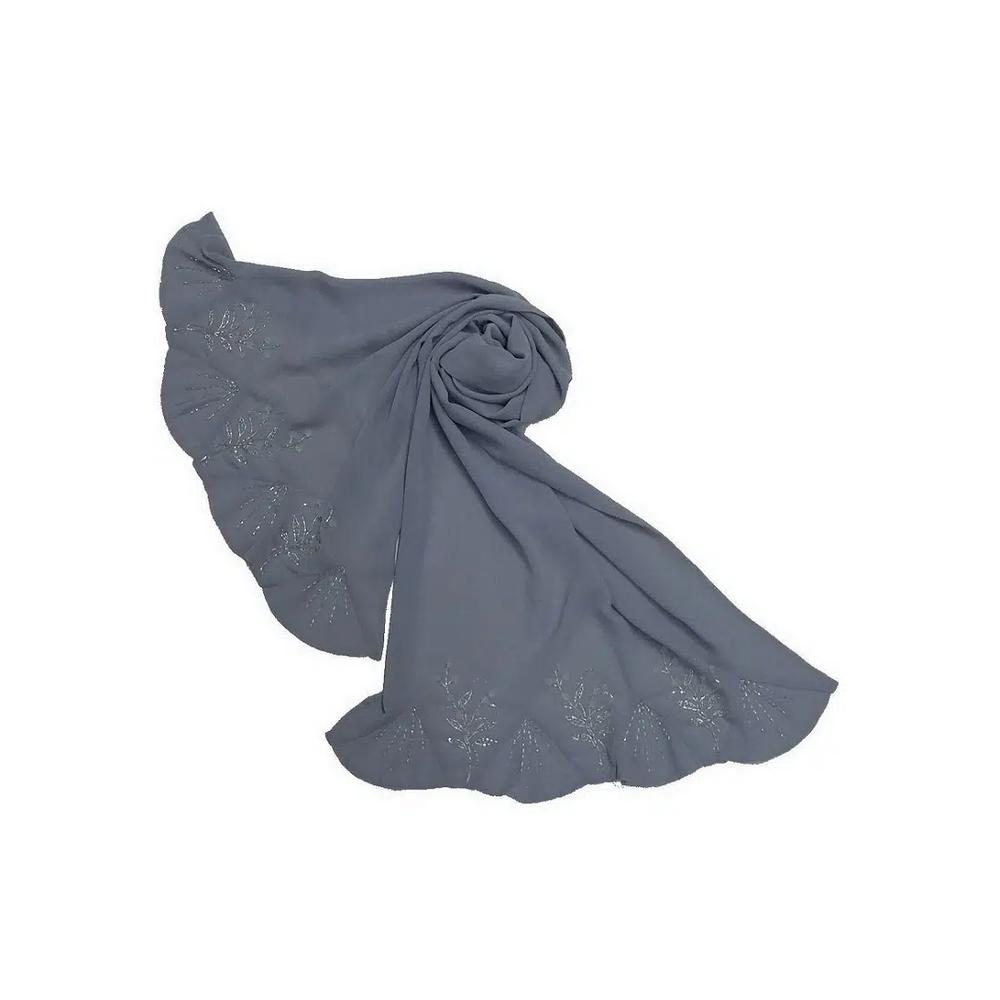 Модный шарф Tiny Wave Ruffle Beaded 1
