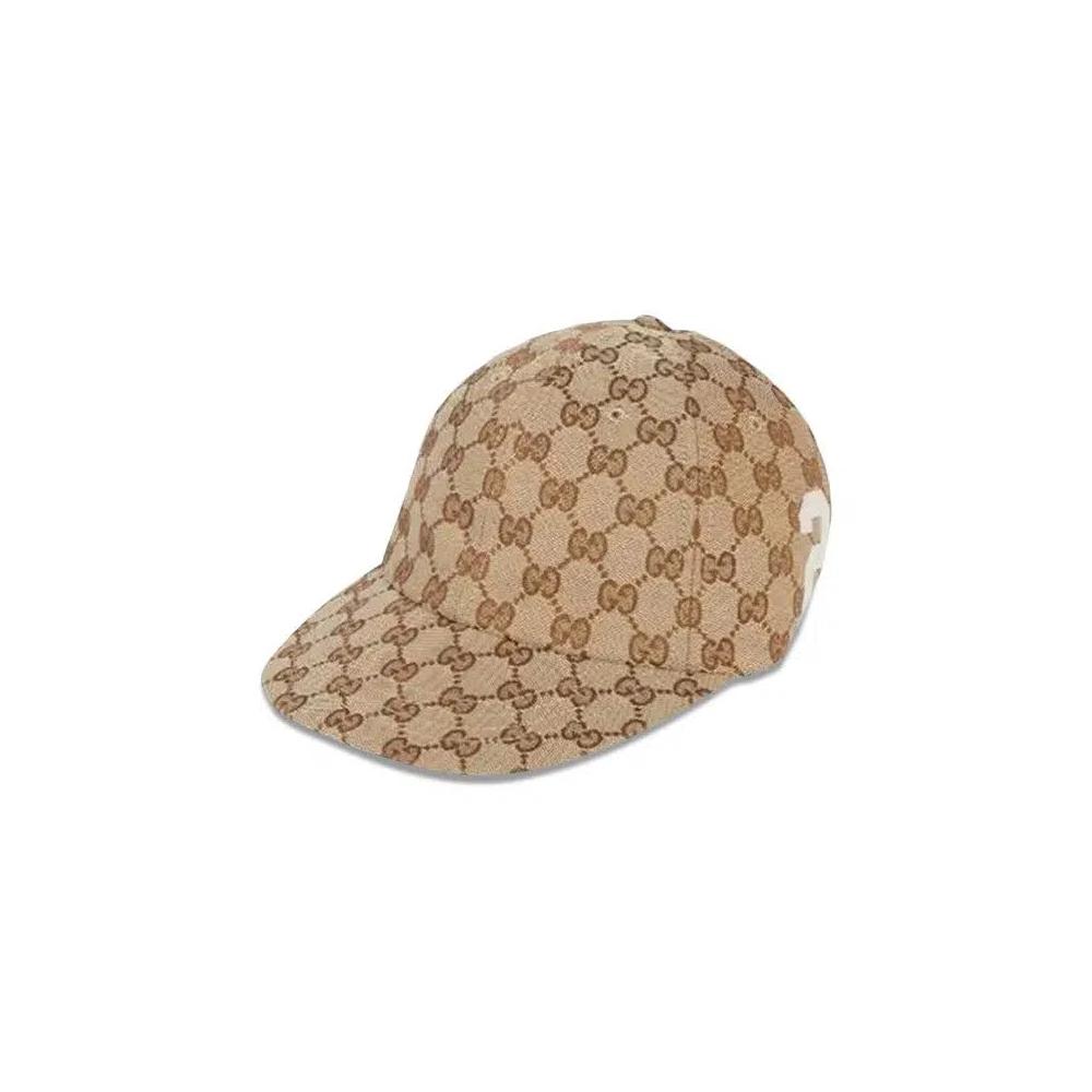 Кепки Gucci GG Canvas Baseball Cap 'Beige' 1