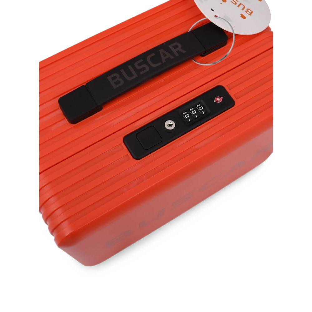 logo-print ribbed suitcase 4