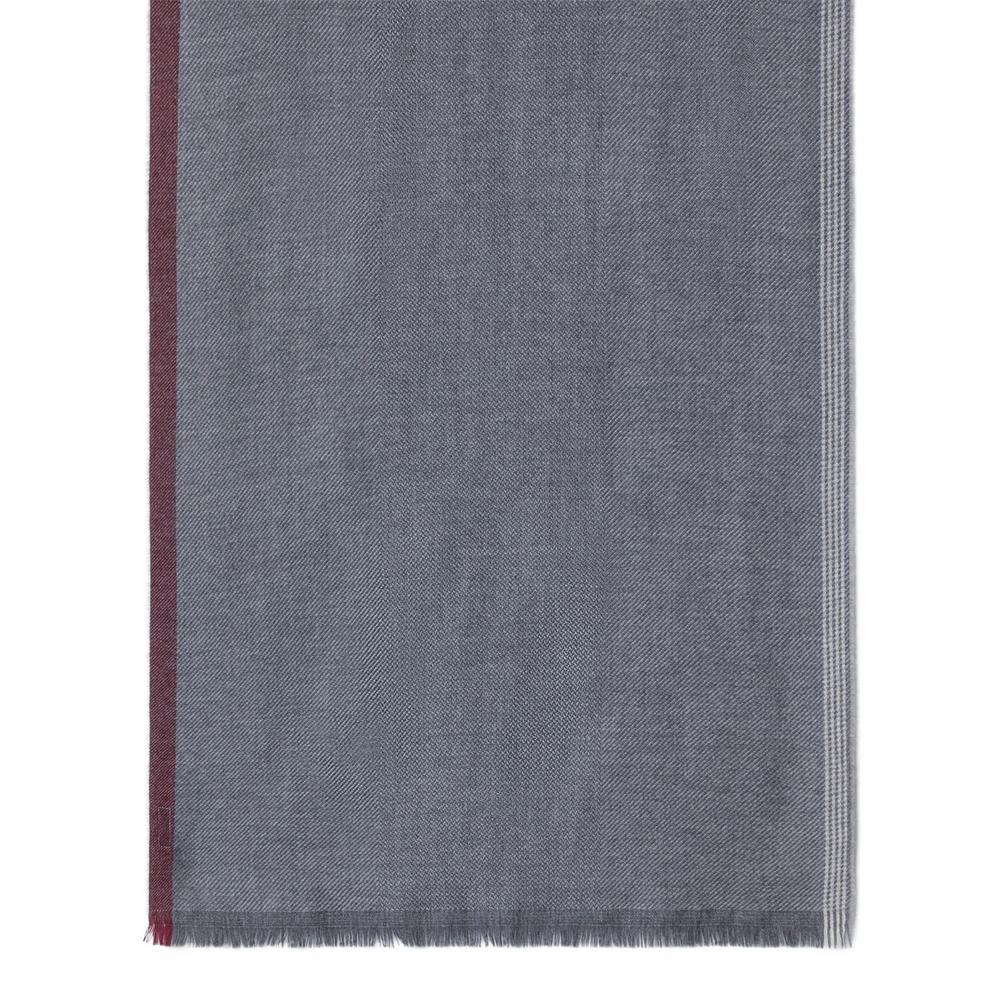 herringbone frayed scarf 2