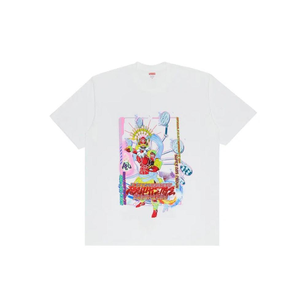 Футболки с коротким рукавом Supreme Electromagnetic Tee 'White' 1