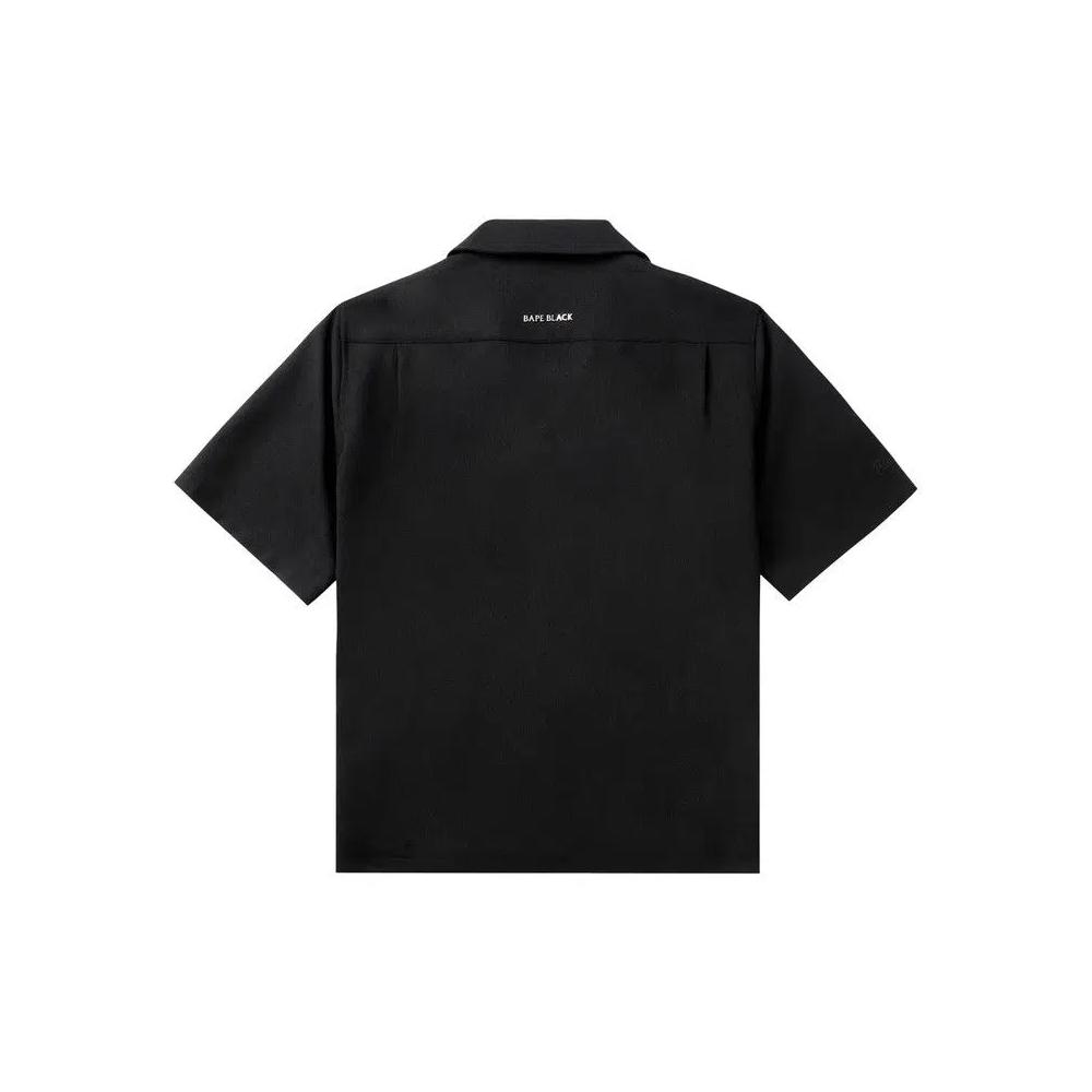 Рубашки на пуговицах BAPE Black Ape Head Bowling Shirt 'Black' 2