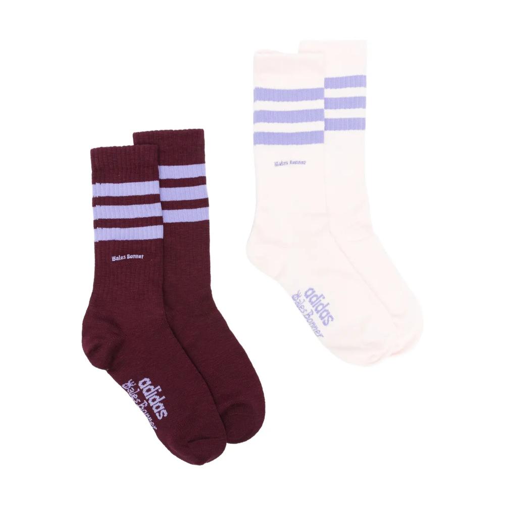 Комплект из двух пар носков 3-Stripes из коллаборации с Wales Bonner 1