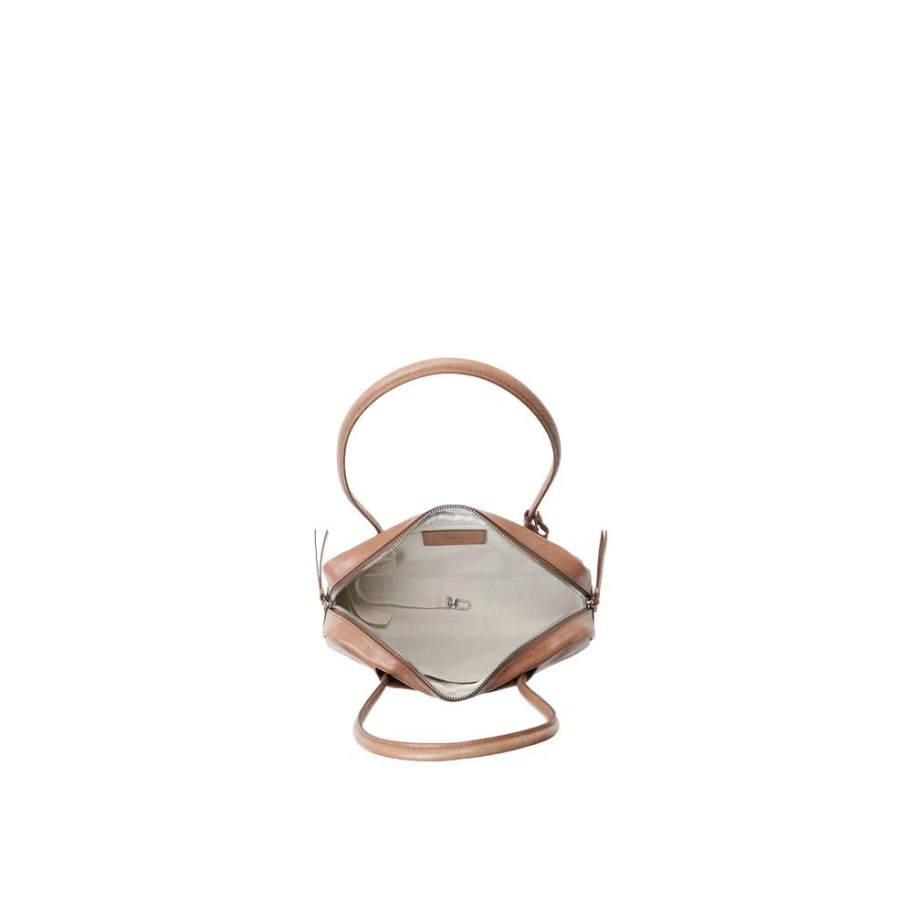 TONA Pocket East West Boston Bag - Состаренный серо-коричневый 4