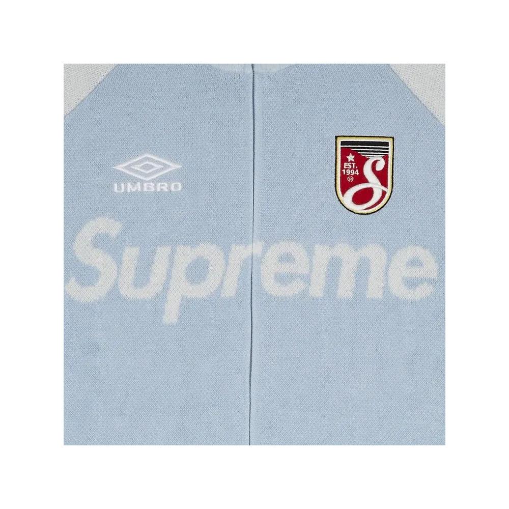 Свитера Supreme x Umbro Zip Up Sweater 'Light Blue' 3