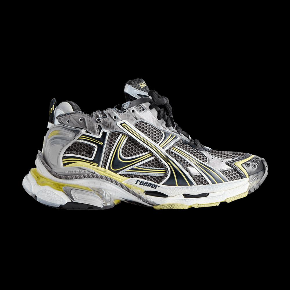 Кроссовки Balenciaga Runner Sneaker 'Worn-Out - Grey Yellow White' 1