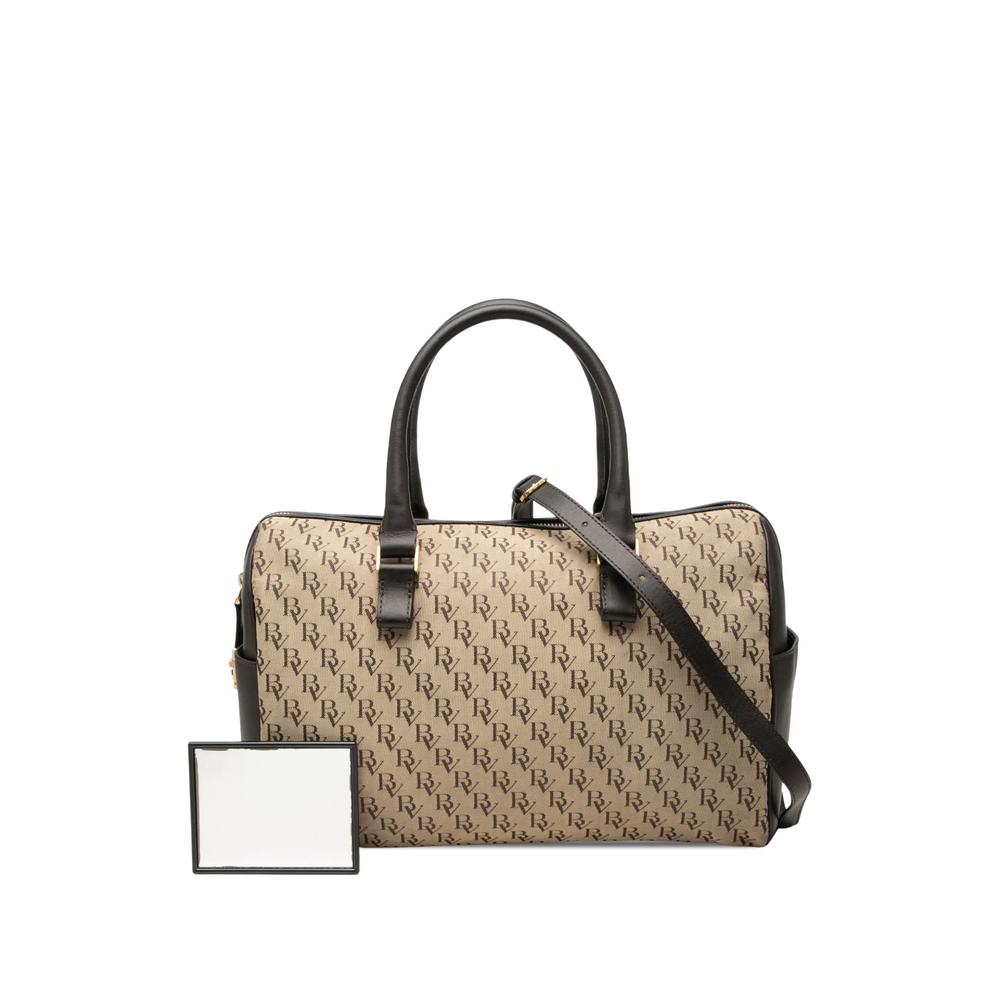 20th Century BV Monogram Canvas satchel 7