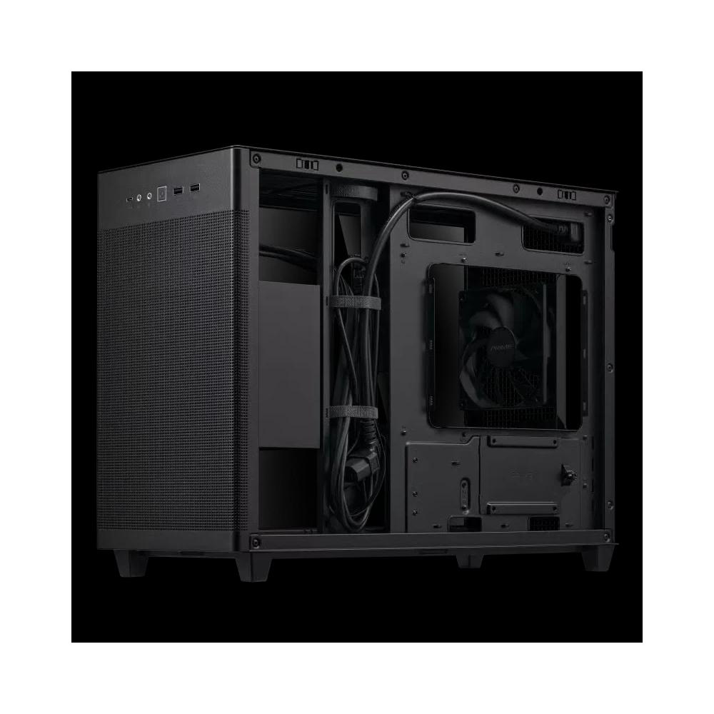 ASUS Prime AP201 Micro-ATX корпус с закаленным стеклом - Black черный 2