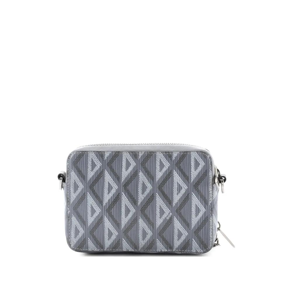 Клатч Double Zip Crossbody Pouch CD Diamond Coated Canvas 2